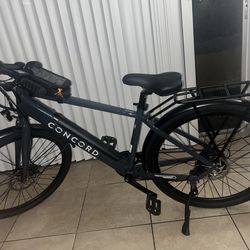Like-New Concord Electric Bike – Only 308 Miles – Priced to Sell