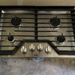 30 Inch Gas Whirlpool Cooktop