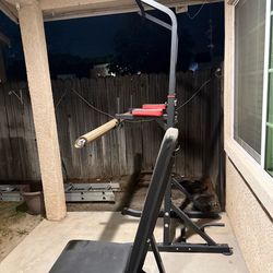 Fitness set bench