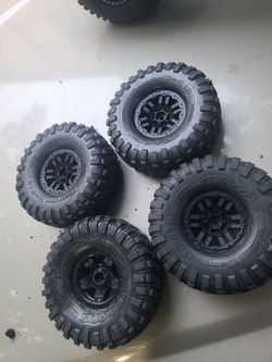 Traxxas TRX4 Random Tire and Rim setup