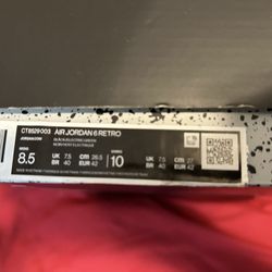 AIR JORDAN 6 RETRO 'BORDEAUX' 