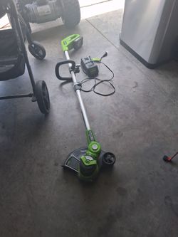 Greenworks edger trim