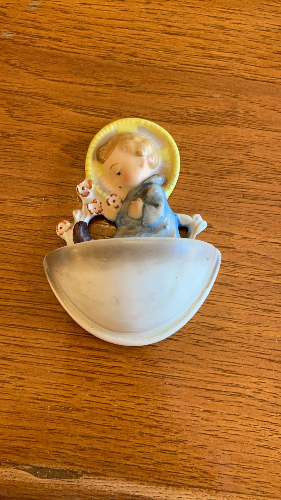 Vintage Hummel Holy Water Wall Pocket