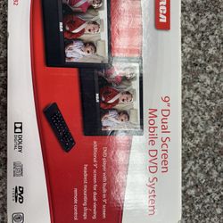 9” Dual Screen Mobile Dvd System