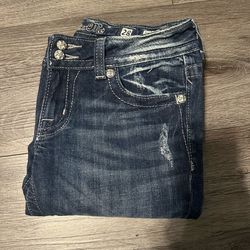 Miss Me bootcut bling jeans