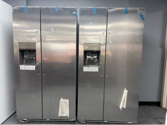 Brand new side by side fridges in stock