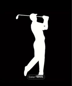 Golf Sticker