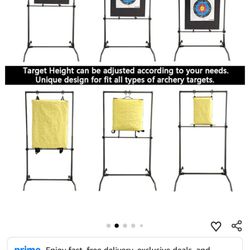 Highwild Archery Target Stand for Bag Targets Block Cube Foam - Larger Range - Multi-Function - Flexible - Durable 