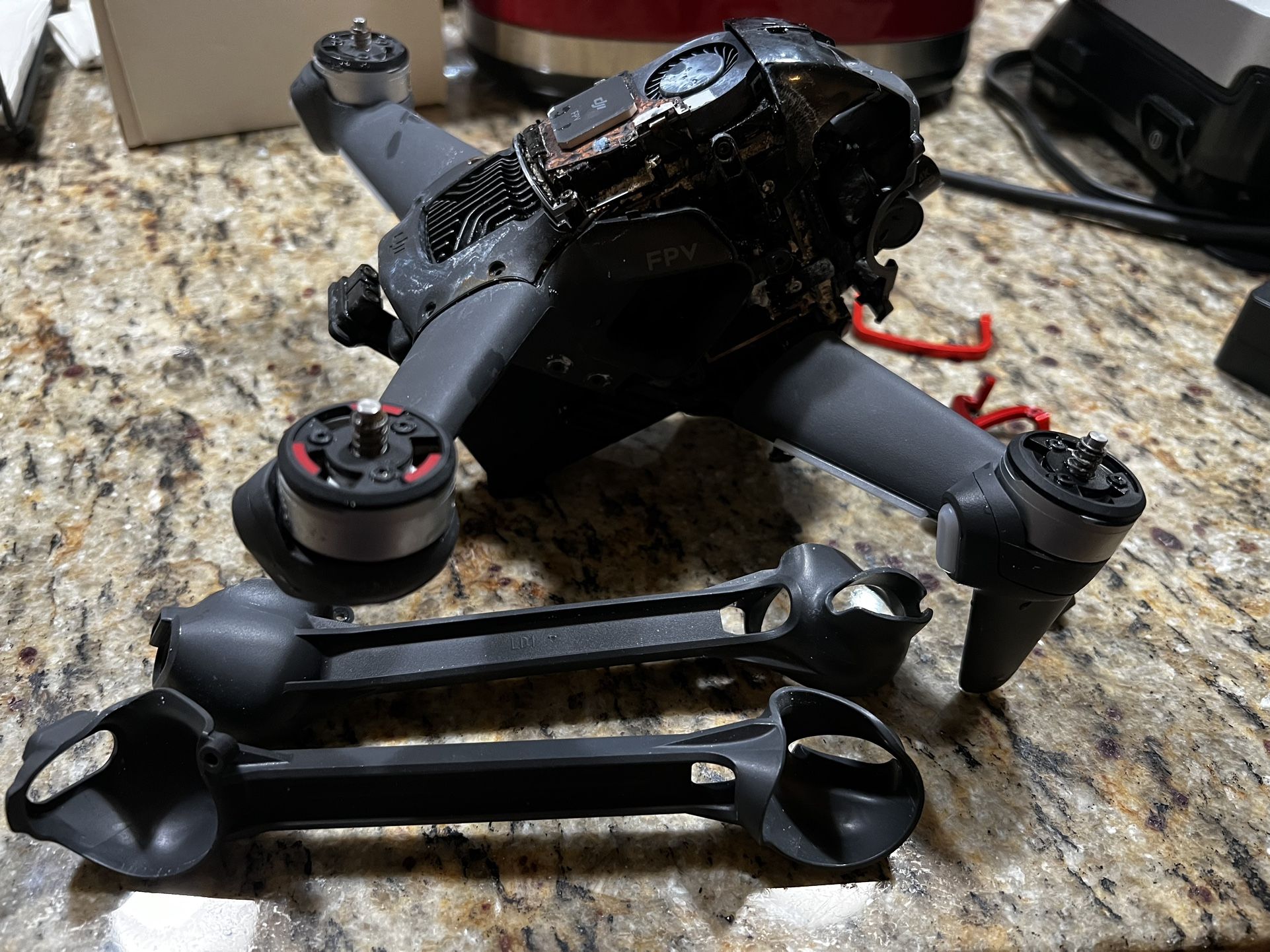 DJI FPV Drone For Parts Only