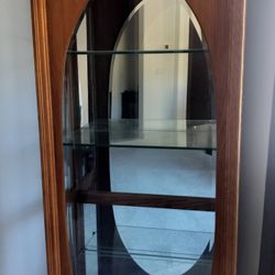 Curio Display Cabinet Hutch