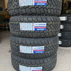 (4) - 275/55/20 Otani SA2100 Tires