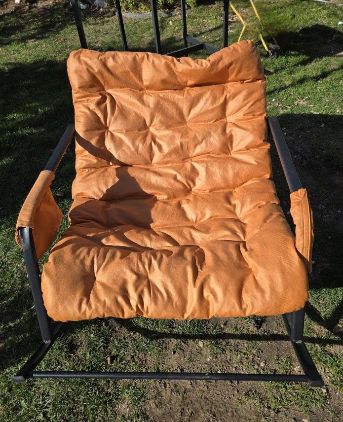 Double Rocking Chair Modern for
Nursery Accent Armchair with Side Pocket for Living Room
Bedroom Offices, New