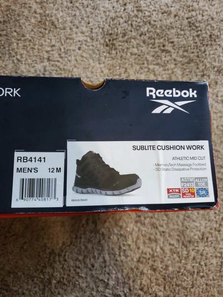 Reebok Steel Toe Work Boot