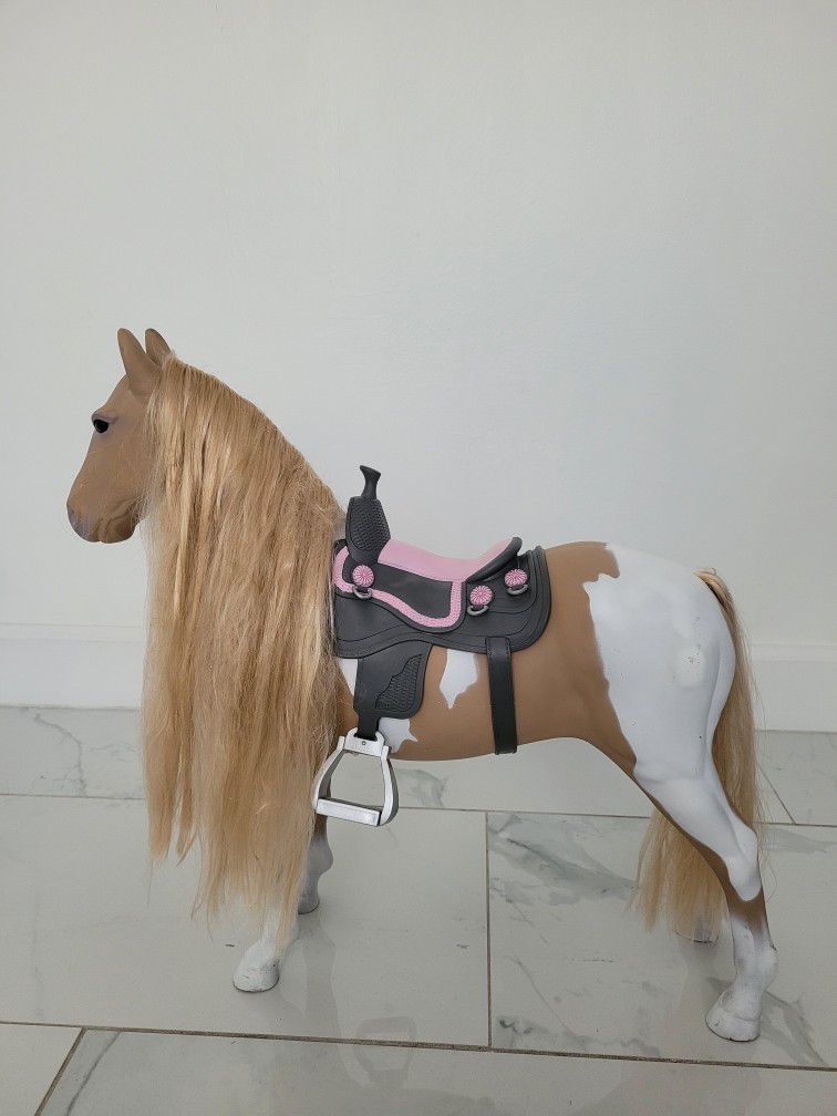 Toy Palomino Paint Horse 