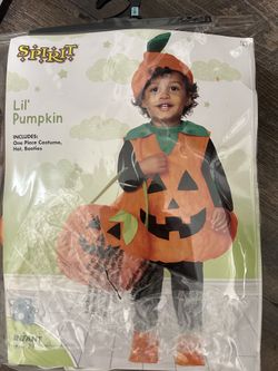 Pumpkin costume (baby) 6-12M