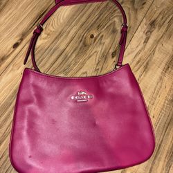Coach Pink Shoulder Bag