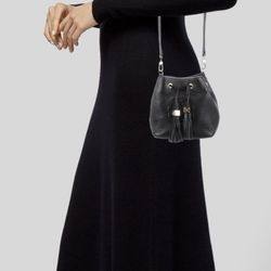 Tory Burch Crossbody Bag Black Leather 