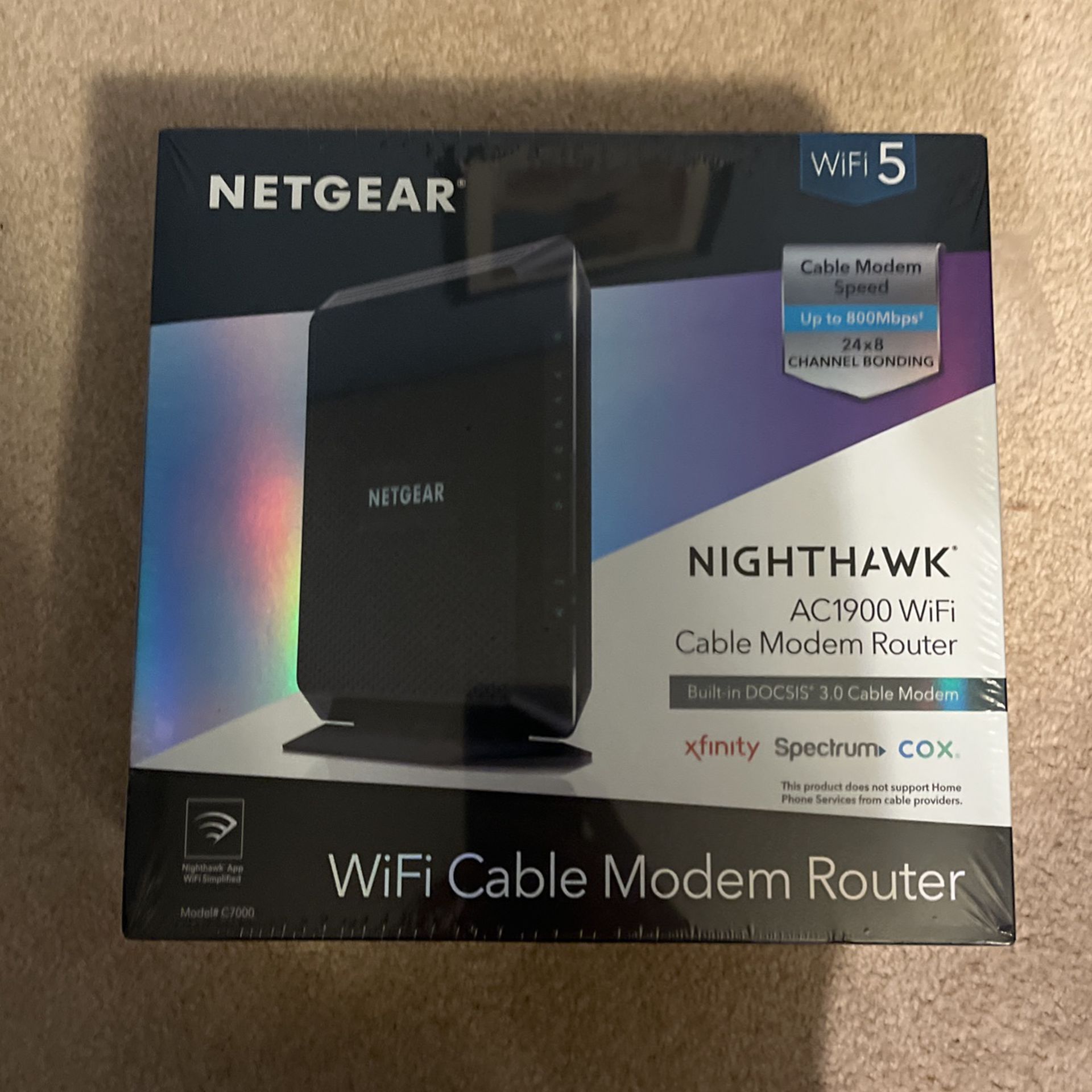 Netgear Nighthawk Ac 1900 Wi-Fi Cable Modem Router