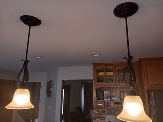 Over island pendant Lights
