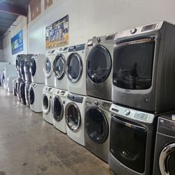 SET ELECTROLUX STEAM WASHER AND ELECTRIC DRYER 