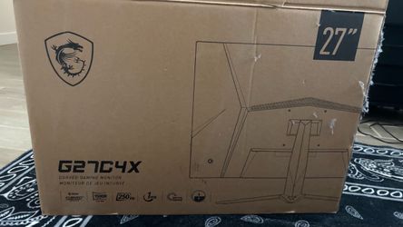 MSI G27C4X Gaming monitor