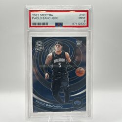 2022-23 Panini Spectra - Rookies Paolo Banchero #151 (RC) PSA 9
