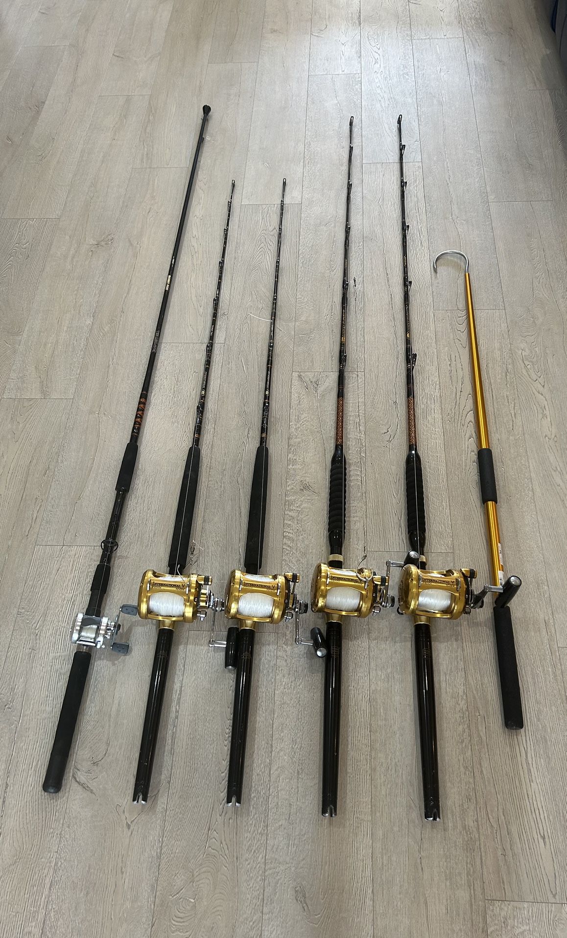 Penn International 5 30VSW 2 SPEED Rod & Reel Combos