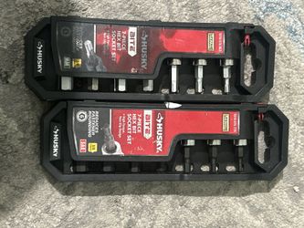 Husky BITE 3/8 in. Drive Metric Bit Socket Set (7-Piece)