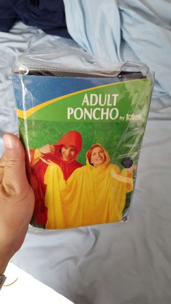 New Adult Poncho by Totes