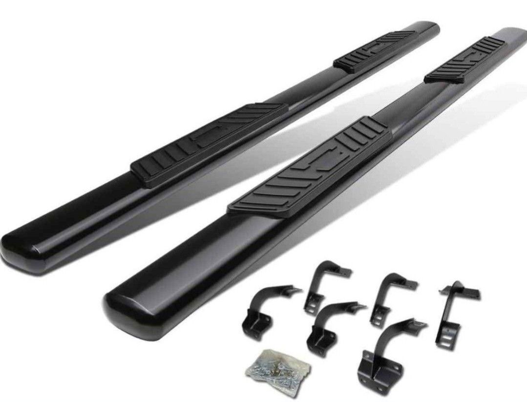 15-22 Ford F150 17-22 F250 F350 Side Steps Running Boards Step Bar Nerf Bar Estribos