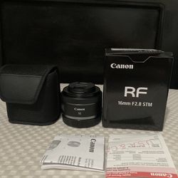 Canon RF 16 mm 2.8 