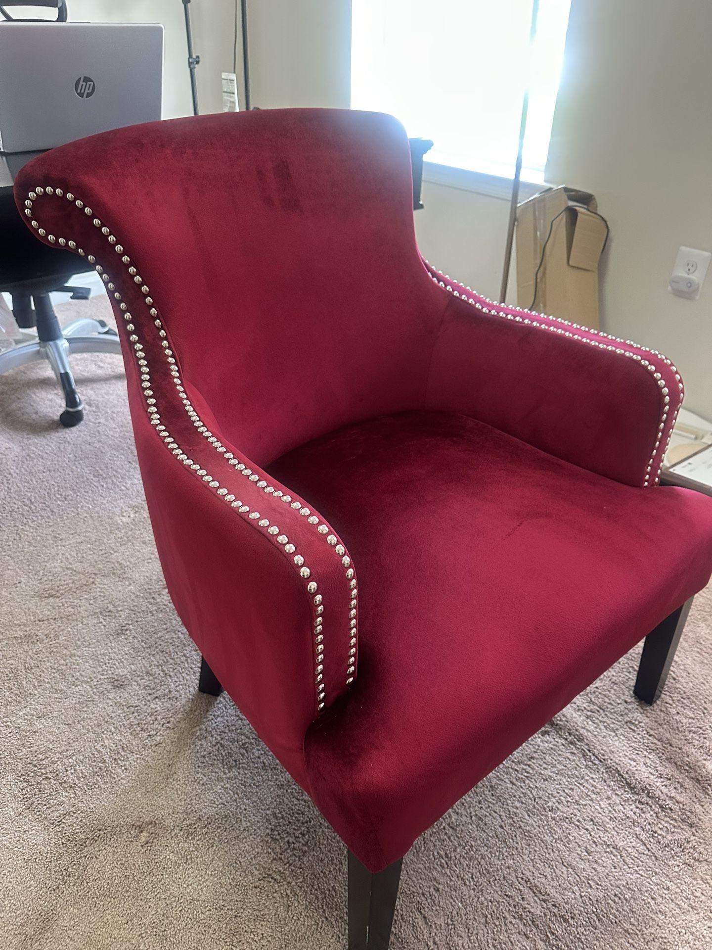 Red Accent Chair