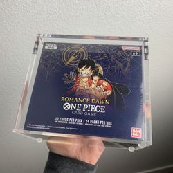 One Piece TCG Romance Dawn Blue Bottom Booster Box