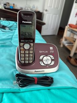 Panasonic DECT 6.0 Plus Cordless Phone with Base
