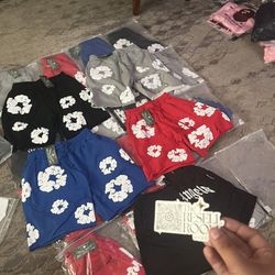 Denim Tear Shorts S-xl 