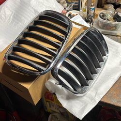 OEM 2011-2013 BMW X5 Kidney Grills 