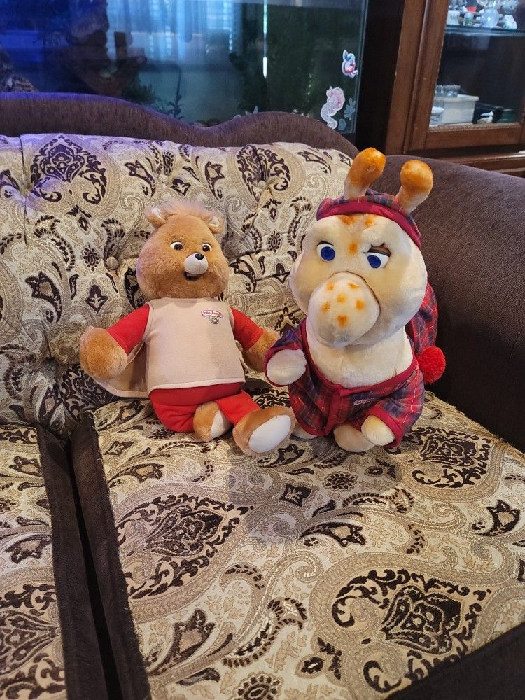 Teddy Ruxpin  And Grubby 