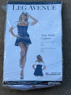 New costume ship shape captain size XL dream girl