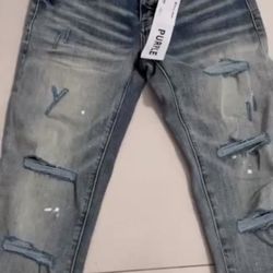 Purple jeans SIZE 28