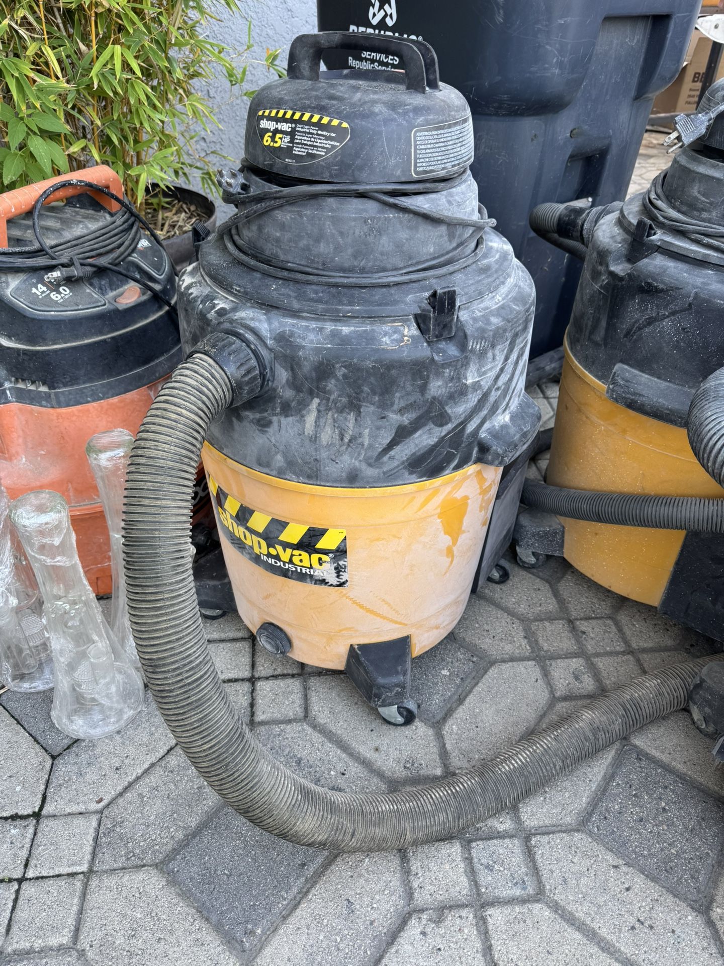 Industrial Shop Vac 6.5 Hp