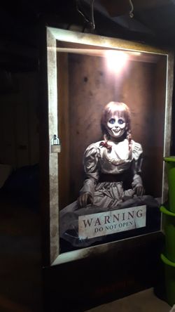 Annabelle creation theater light Up display