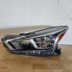 2020 2021 2022 Nissan Versa Headlight Part B