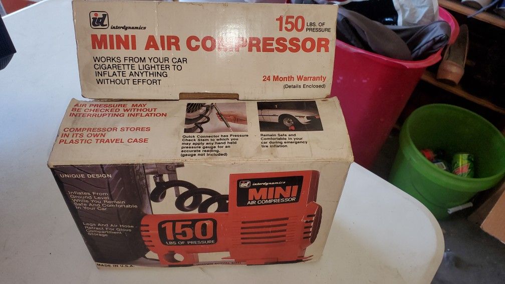 Air Pump  Works With Cigarette Lighter In Vehucles