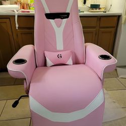 Pink Gaming Chair 