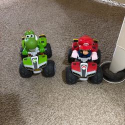Mario Car Both For 30  They Come With Remote Control Not Sure If They Work Or Not Sold As Is 
