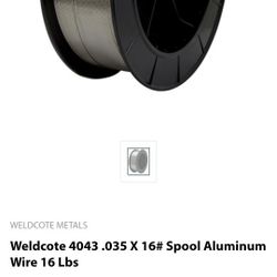 Mig welding aluminum wire feed Spool 16lb Brand New 