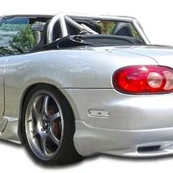 Spoiler Mazda mx5 miata nb 98 99 2000 2002 2003 2004 2005 w1 rear bumper add on Weekend sale Body Kits Bodykit Body Kit Bodykits