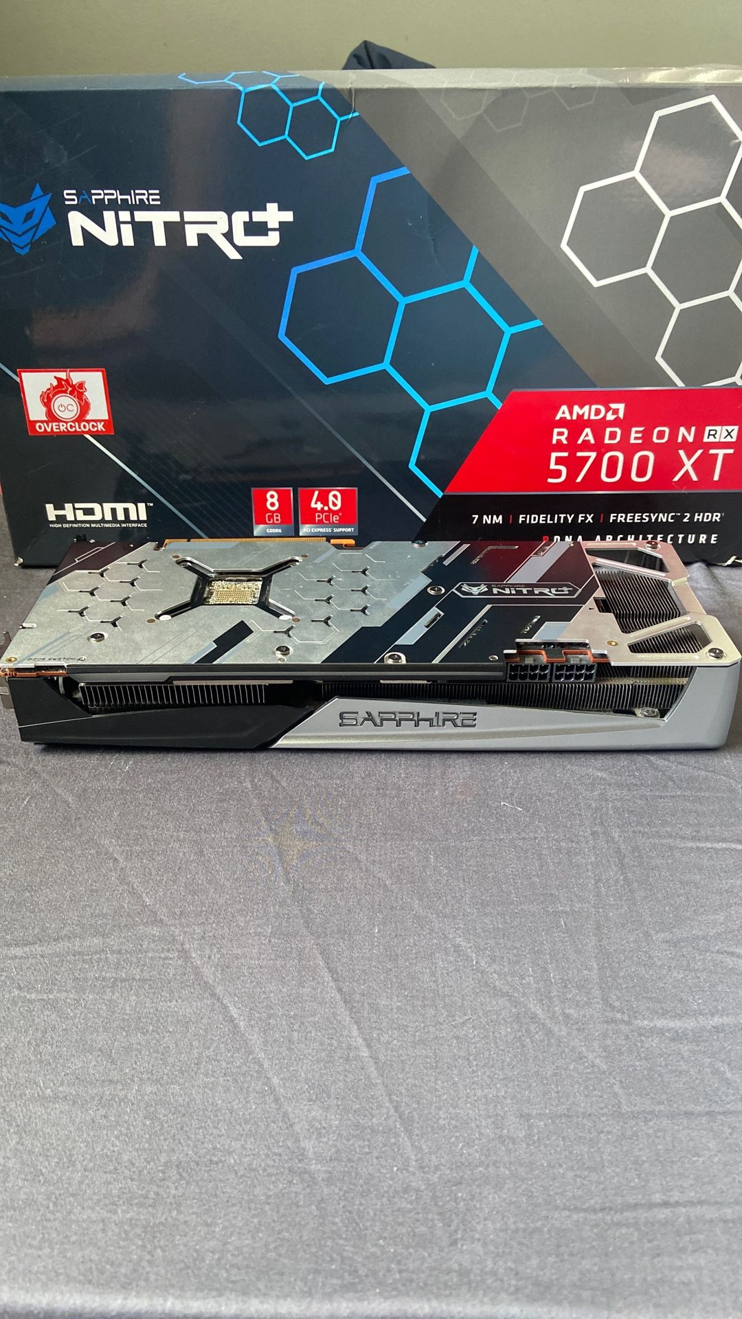 RX 5700 XT Sapphire Nitro+ GDDR6 8GB Graphics Card GPU
