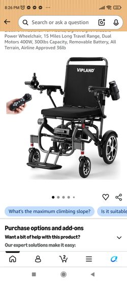 Electric wheelchair
