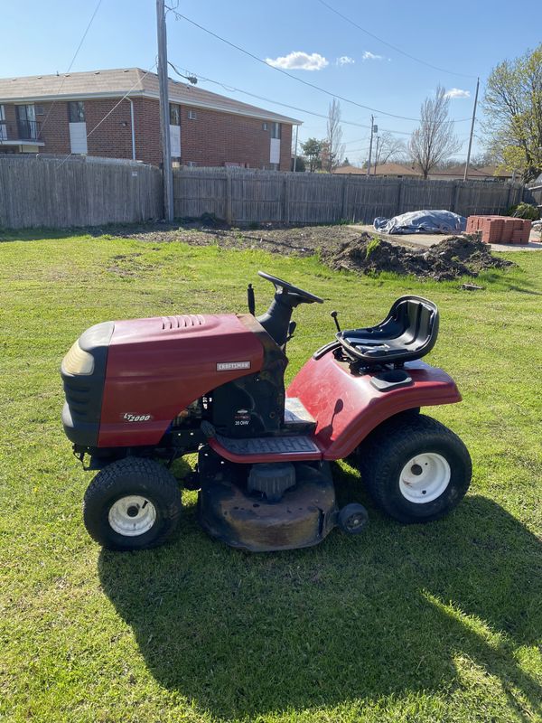Craftsman riding mower T2000 for Sale in Kenosha, WI OfferUp